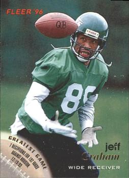 Jeff Graham New York Jets 1996 Fleer NFL #97